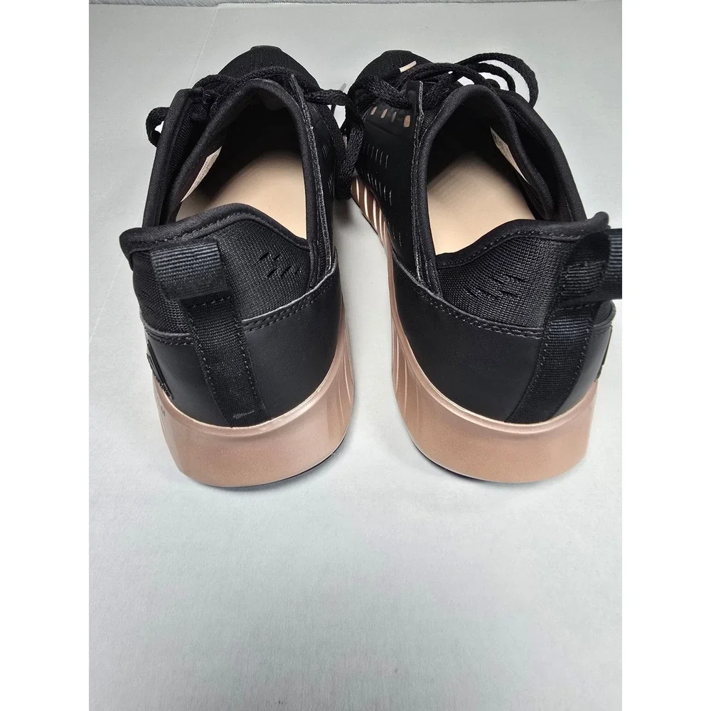 Reebok Flashfilm Womens Running Shoes Black Rose Gold DV6972 Size 11 Sneakers